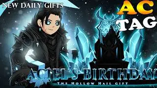 AQW NEW THE HOLLOW HAIL HOUSE ITEM l ACIEL'S BIRTHDAY GIFT /JOIN SHADOWREALM