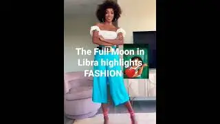 The Full Pink Moon in Libra highlights beauty and fashion ❤️. #astrology #fullmoon #libra #fashion