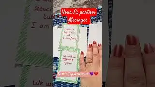 Your EX partner messages 😲 #shorts #numerology #tarot #youtube #trending #love