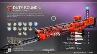 This atuo is INSANELY GOOD! #destiny2 #DutyBound