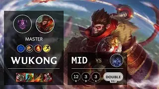 Wukong Mid vs Sylas - EUW Master Patch 10.25