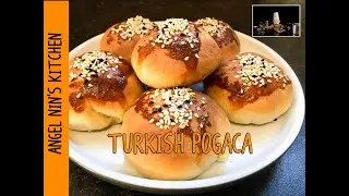 Pogaca (Turkish Buns) 💯🔝 Home made Recipe (Feta Cheese & Dill) Baked Bread  - T&Uuml;M POĞA&Ccedil;ALARI UNUTUN‼
