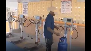 ATEX explosion proof LPG cylinder filling scales hot sales in Africa market