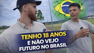 POR QUE OS JOVENS ESTÃO INDO PRO EXTERIOR?