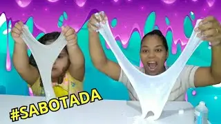 DESAFIO DA SLIME (sabotada) com ingredientes secretos