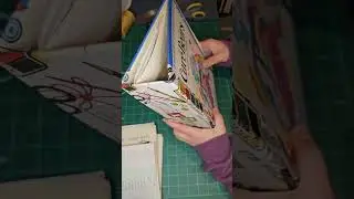 Easy tutorial: Sewing in Junk Journal Signatures! #junkjournal 