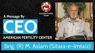 A Message by CEO American Fertility Center Brig.(R) M. Aslam (Sitara-e-Imtaiz)| Morning With Juggan