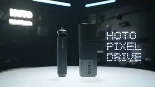 HOTO PixelDrive: 2-speed electric screwdriver with LED screen. Next-gen is here. #hototools