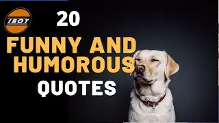 20 Funny and Humorous  Quotes