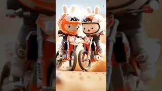 Fast & Furry-ous: The Great Bunny Bike Race