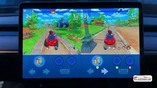Gamecontroller f&uuml;r Tesla Model 3 und Tesla Model Y, mit Gamecontroller, hat auch der Beifahrer Spa&szlig;