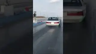Supercharged STICK SHIFT FOXBODY Mustang 1/4 Mile Drag Racing 🏁