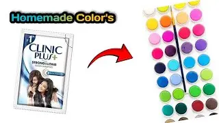 Make Bright Colours Using Shampoo 😲 | Easy DIY Color ExperimentDIY Colour Making with Shampoo