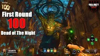World's First Round 100 Dead Of The Night DLC - Black Ops 4 Zombies