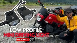 HONDA NAVI MINI DRIVING LIGHT BTS INSTALLATION