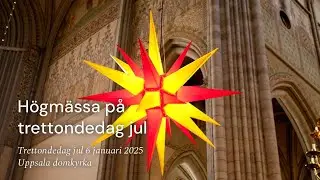 Direktsänd högmässa på trettondedag jul