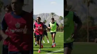 LA Galaxy Preseason Training in the Coachella Valley #MLS #LAGalaxy