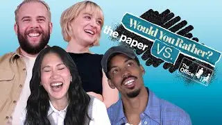 THE PAPER vs. THE OFFICE: Stars of Peacock&rsquo;s spinoff play Would You Rather | TV Insider
