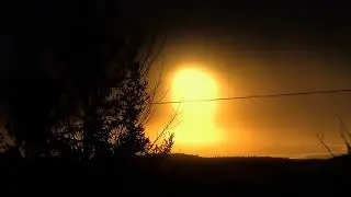 Fire In The Sky Over Yellowstone's Supervolcano