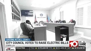Camilla residents question rate hike as city electric department reports years of losses