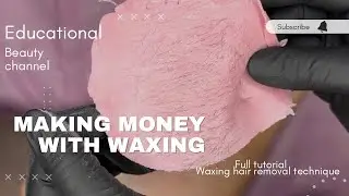 How to Make Money from Home with Waxing Skills | Start Your Own Beauty Business #waxing #sidehustle