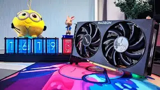 Тест видеокарты PowerColor RX 6600 XT Fighter (FURMARK/Tomb Rider/Cyberpunk) FullHD,Xeon 2678v3