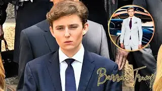 Trump's Bizarre Comments On Barron's Height Are Raising Eyebrows