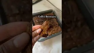 Coffee brownies ☕️🍫 #baking #viral #dessert