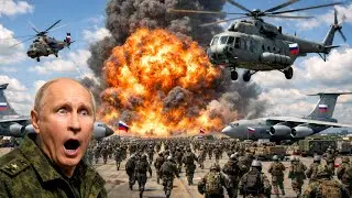 1 минуту назад! крупнейшая российская авиабаза в Крыму была атакована и уничтожена Украиной - Arma 3