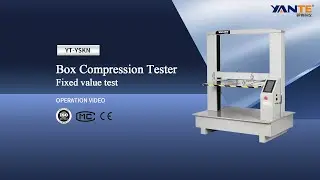 YT-YSKN Box Compression Tester-Fixed value test