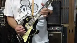 kissy's Guitar Collections 】Greco SuperPower EG 450B 1980年 改 ＆Orenge DarkTerror  一発撮り 即興アドリブギター 001
