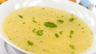 CHICKEN SOUP AND BROCCOLI QUICHE CHAT