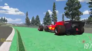 Spa-Francorchamps 2021 Ferrari Formula 1 Car Hotlap | Cali Racing Hotlaps