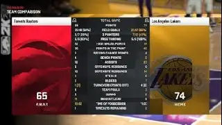 Season19: playoffs Toronto vs la