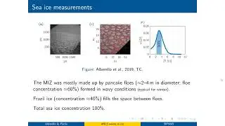 Dr. Alberto Alberello | Simulations of Southern Ocean waves in the marginal ice zone with a...
