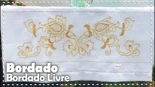 BORDADO LIVRE com Leila Jacob - Programa Arte Brasil - 22/01/2018