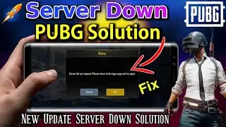 How To Solve PUBG Mobile Server Down Problem | PUBG Mobile Server Down Solution | NajiiTvOffical