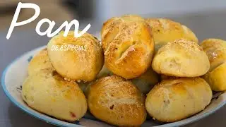 Pan Salado con queso 😋 es adictivo. #PanDeEspecias #ChefDiana