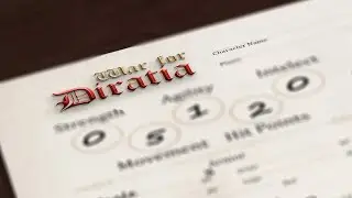 War for Diratia - Creating Characters w/ Dawson and Alec
