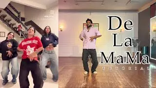 3 girls dance video De La MaMa TUTORIAL