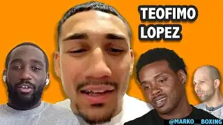 Errol Spence vs Terence Crawford PREDICTION by Teofimo Lopez. Teo's dad also gives his take.