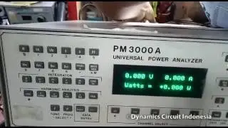 Voltech PM3000A successfully repaired (IC replacement)
