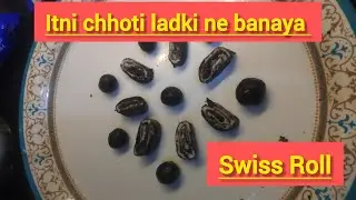 No Bake Oreo Swiss Roll Recipe | Oreo Swiss Roll Recipe | without Oven |
