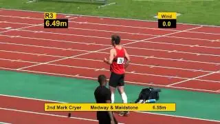 U20M 2012 Southern Long Jump Champs
