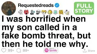 I was horrified when my son called in a fake bomb threat, but then he told me why. [FULL STORY]