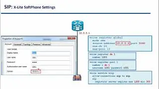 2.3. Cấu h&igrave;nh SIP Phone tr&ecirc;n tổng đ&agrave;i CME - Phần 3. Thiết lập c&aacute;c tham số tr&ecirc;n SIP SoftPhone