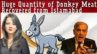 Huge quantity of Donkey meat discovered from #pakistan:@BhejaFrywithArzooKazmi
