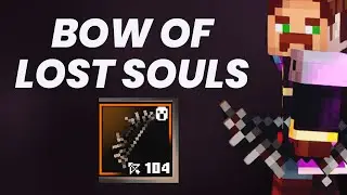 Bow of Lost Souls Minecraft Dungeons Unique Weapon First Look