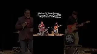 Rapper and Rocker! Terrell X and Mike MichelLive at Macphail Center For Music! #shorts #rap #rock