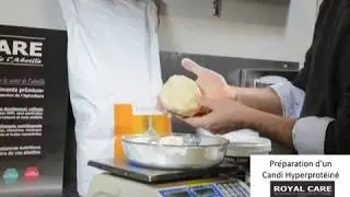 Fabrication à froid pâte candi hyperprotéinée avec Beefondant et Protéine +